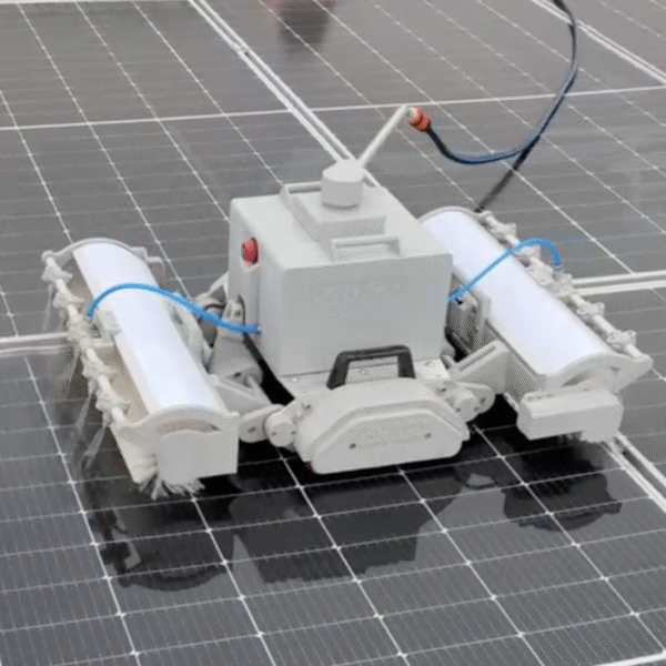 F60 güneş paneli temizlik robotu